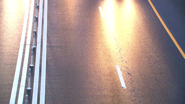 Person killed after struck by vehicle on I-495 service road in Fairfax County