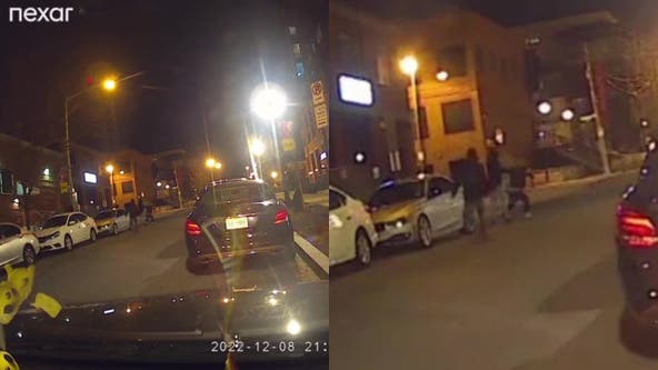 VIDEO: Uber Eats driver robbed at gunpoint in Northeast DC