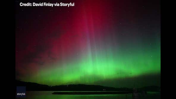 Watch: 'Mind blowing' southern lights shine over Australia
