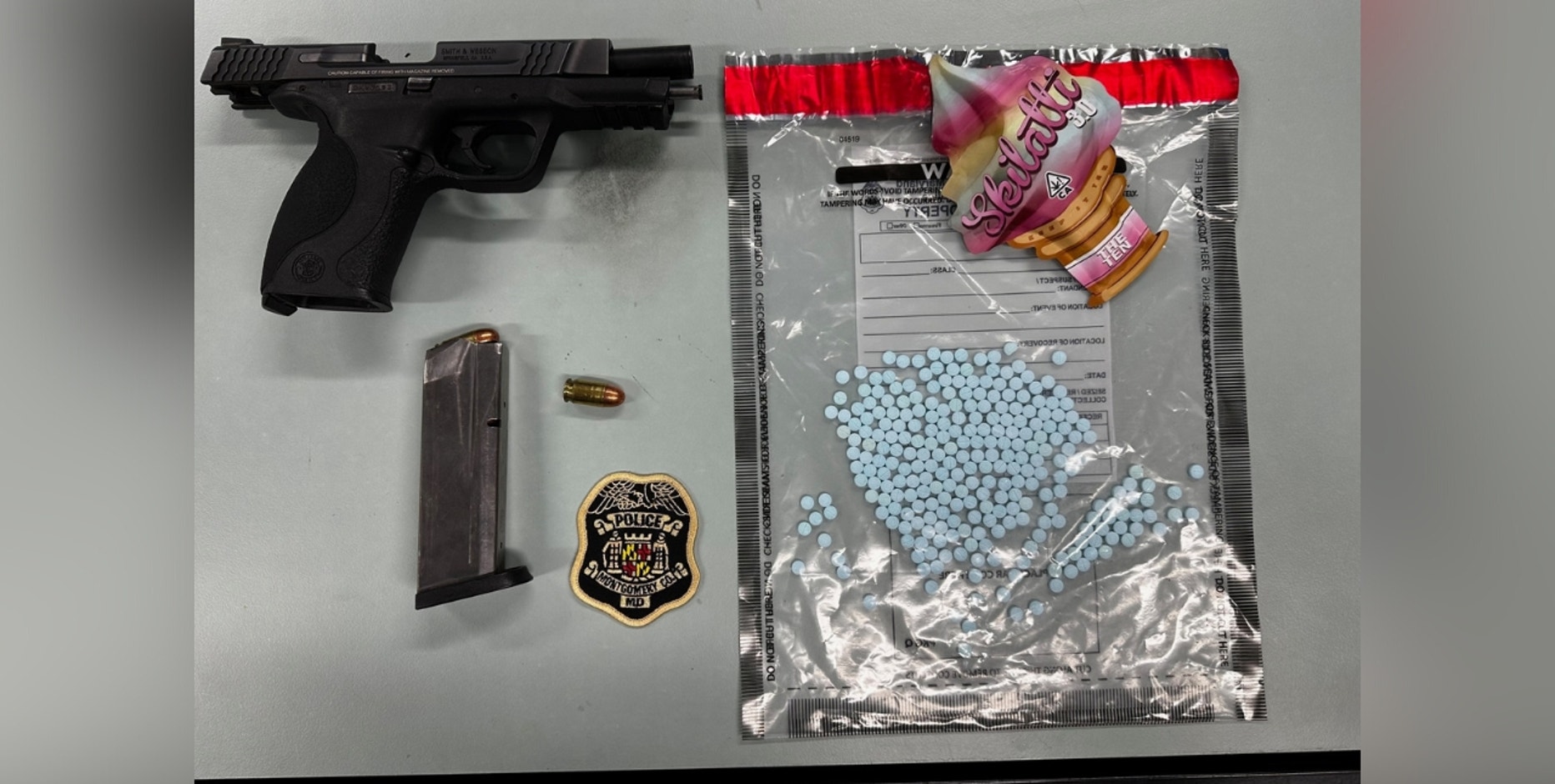 Police discover over 2000 Fentanyl pills after Montgomery County traffic stop