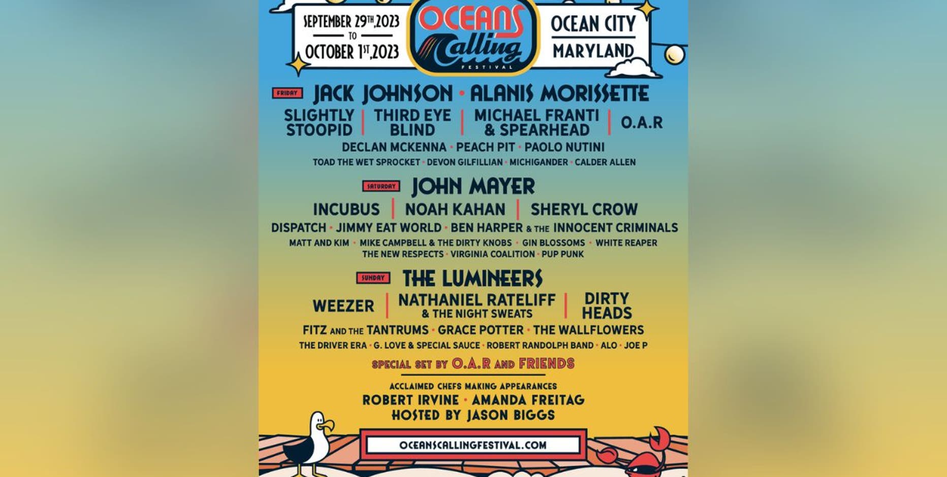 Oceans Calling Festival 2024 lineup includes Blink182, The Killers