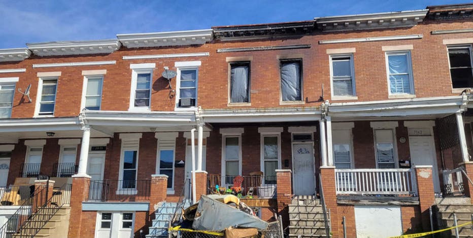3 children killed in Baltimore fire; 2 adults critically injured