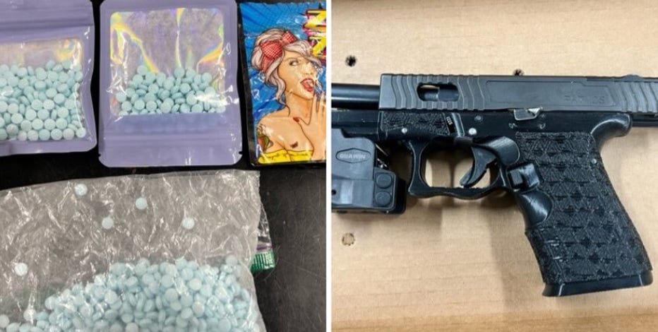 Cops seize ghost gun, hundreds of fentanyl pills after complaint at Glenmont Shopping Center