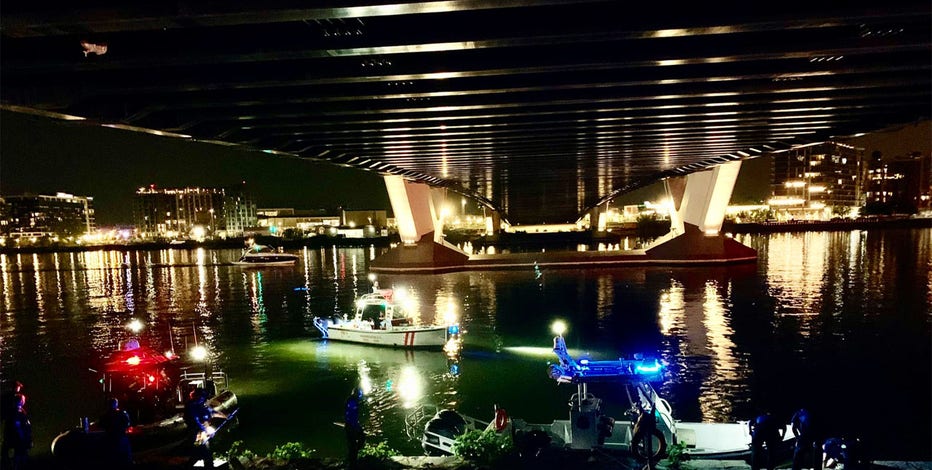 3 dead after car plunges into Anacostia River beneath Frederick Douglass Memorial Bridge