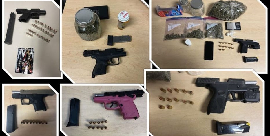 Ghost gun, fentanyl among contraband seized by Maryland State Police during searches, crashes