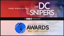 Our true crime podcast about the DC Snipers has won a Regional Edward R. Murrow Award!