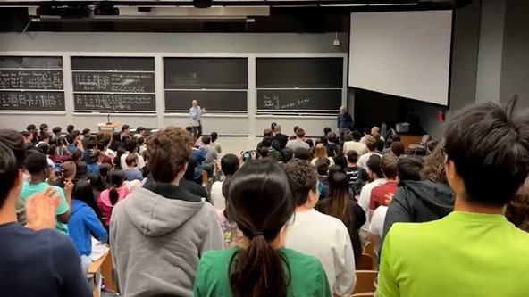 Watch: 'Legendary' math professor, 88, gets standing ovation after final lecture