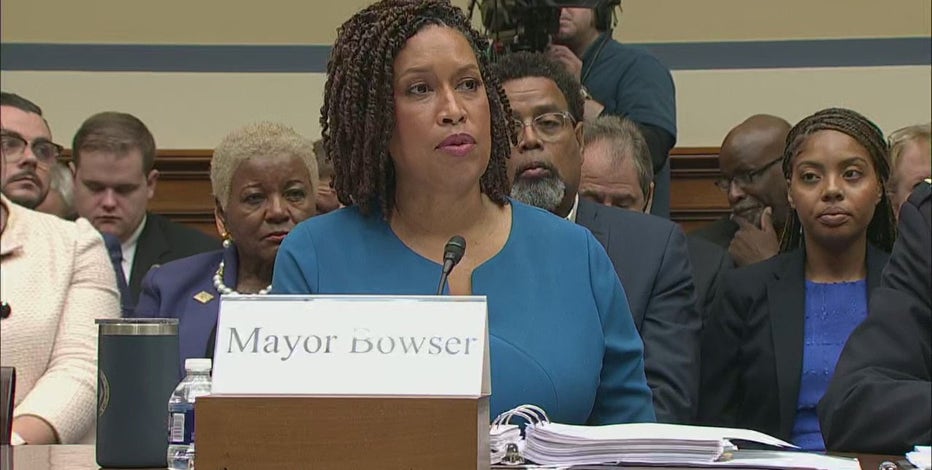 DC Mayor Bowser testifies at House Oversight Committee hearing