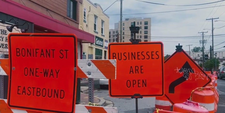 Purple Line construction impacting downtown Silver Spring business owners