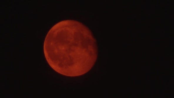Why wildfire smoke is turning the moon red