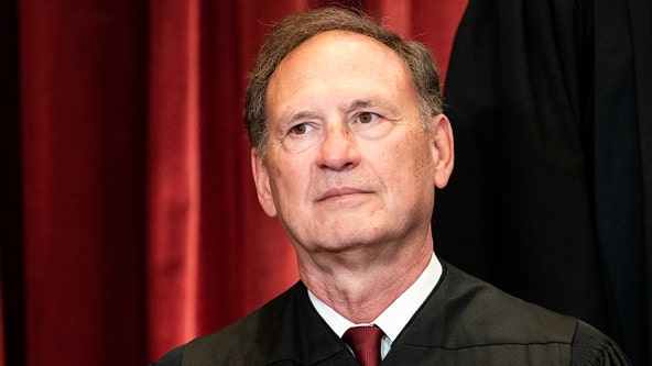 US flag flown upside down outside Justice Alito's home after Trump's 'Stop the Steal' claims, report