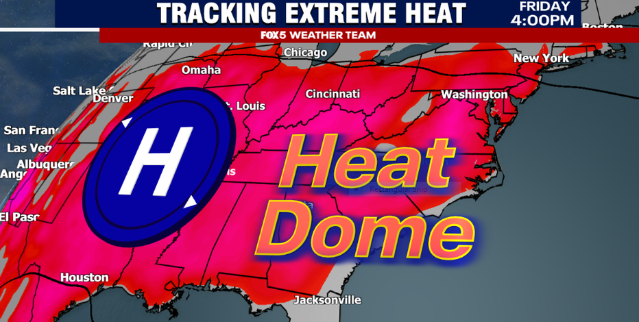 DC Heat Wave: Hottest temperatures in 7 years possible for nation’s capital later this week
