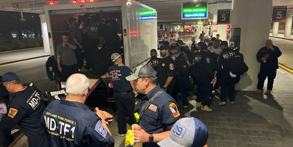 Maryland Task Force 1 returns from Maui wildfire relief efforts