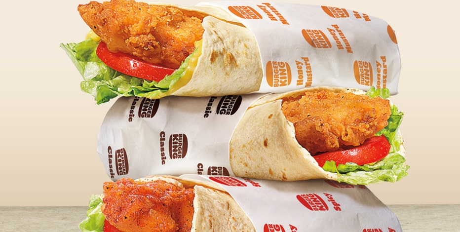 Burger King rolls out new snack wraps in US