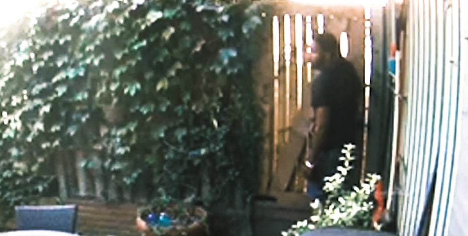 Security video shows murder suspect who escaped DC hospital jumping fence into backyard