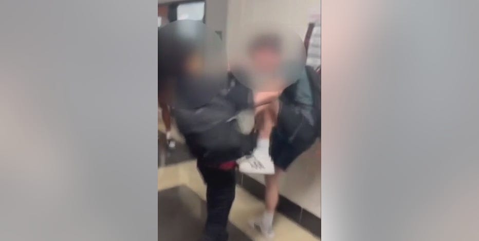 Graphic video appears to show a Quince Orchard High School student being attacked