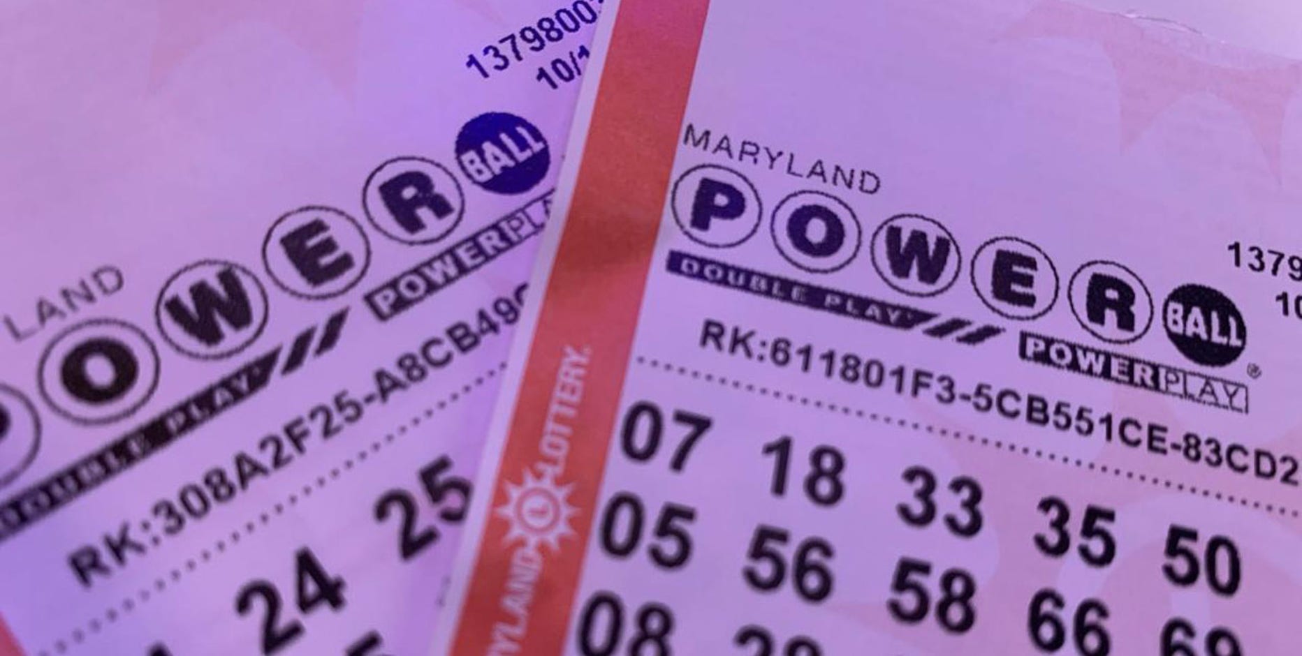 $1 million winning Powerball tickets sold in Maryland, Virginia; jackpot hits $1.09 billion