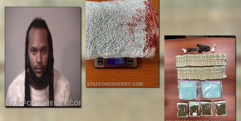35,000 fentanyl pills seized in Stafford County after package sent to wrong address