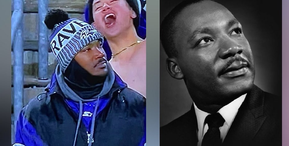 MLK Ravens game lookalike Wardell Roberts may be team’s good luck charm