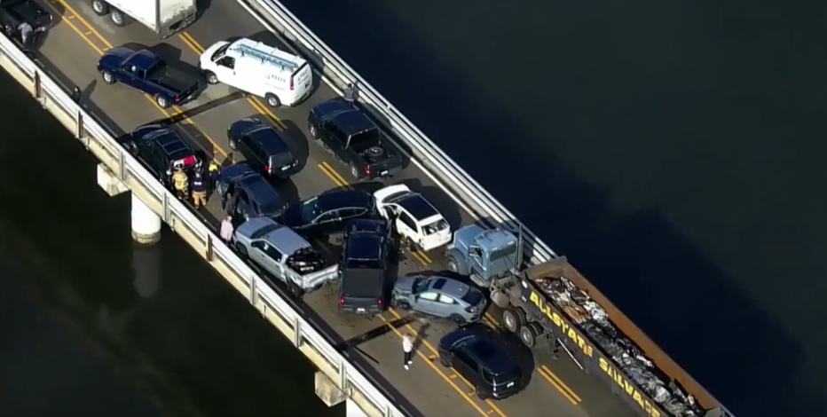 Bay Bridge reopens after 6hr shutdown, over 40 vehicles involved, 13 people injured: police