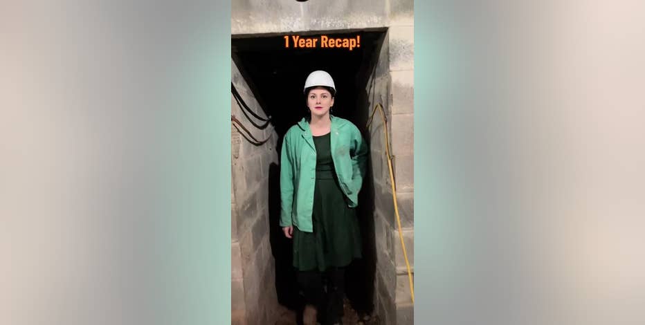 Virginia officials inspect TikTok tunnel girl's viral project