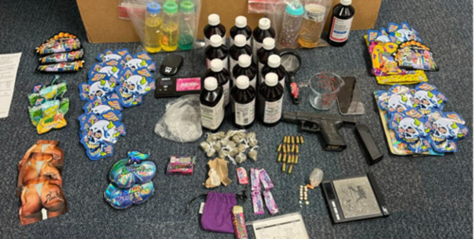 Police seize suspected marijuana, crack cocaine, promethazine, 9 mm Glock semi-automatic handgun in Maryland