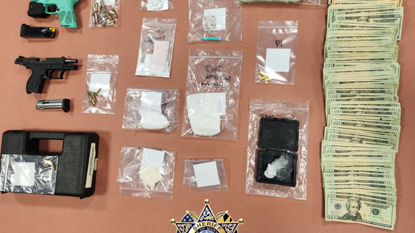 Fentanyl, xylazine, crack, meth, stolen guns seized from homes in St. Mary's County, Sheriff's Office says