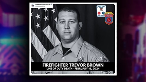 Funeral for Trevor Brown honors firefighter killed in Virginia house explosion