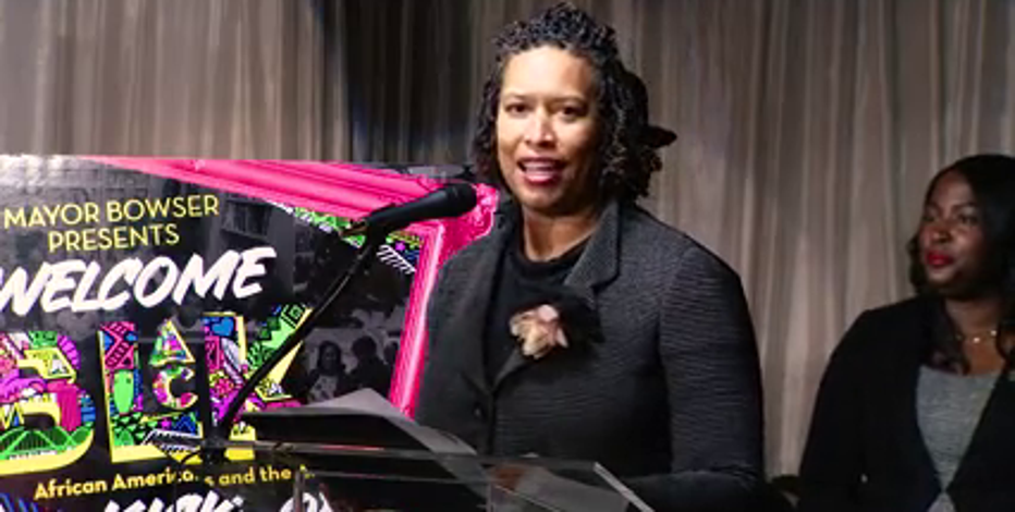 Mayor Bowser spotlights DC's creatives at artsy Black History Month celebration downtown