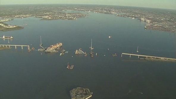 Baltimore Key Bridge Collapse: Salvage crews work to clear debris; recovery operations continue
