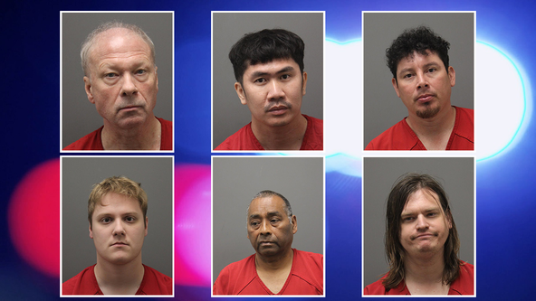 6 child sex predators arrested in Loudoun County sting operation, Sheriff's Office says