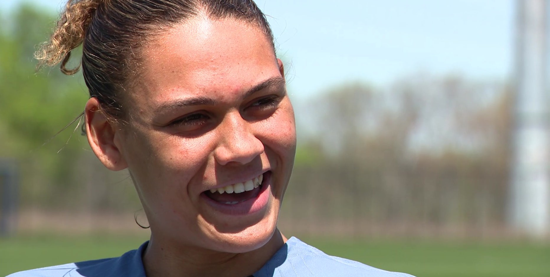 Trinity Rodman speaks exclusively with FOX 5