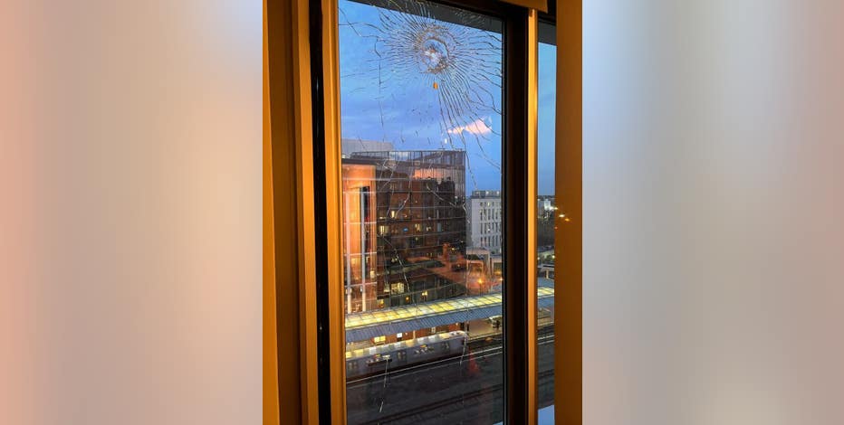 DC fight leaves 2 on Metro tracks, bullet strikes apartment window nearby