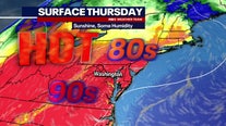 Hot, humid Thursday with 90-degree temperatures possible in parts of DC region