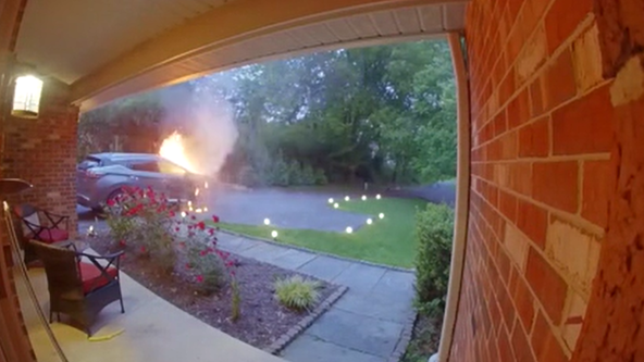Bethesda family's SUV combusts in driveway; Nissan opens investigation