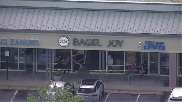 Car plows into Virginia bagel shop days before grand opening
