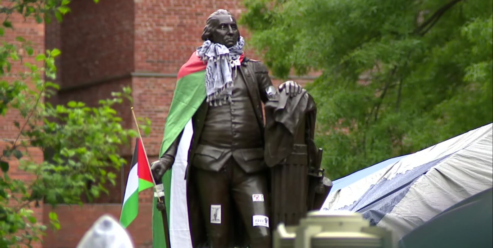 Protests at George Washington University continue; House Republicans criticize DC’s response