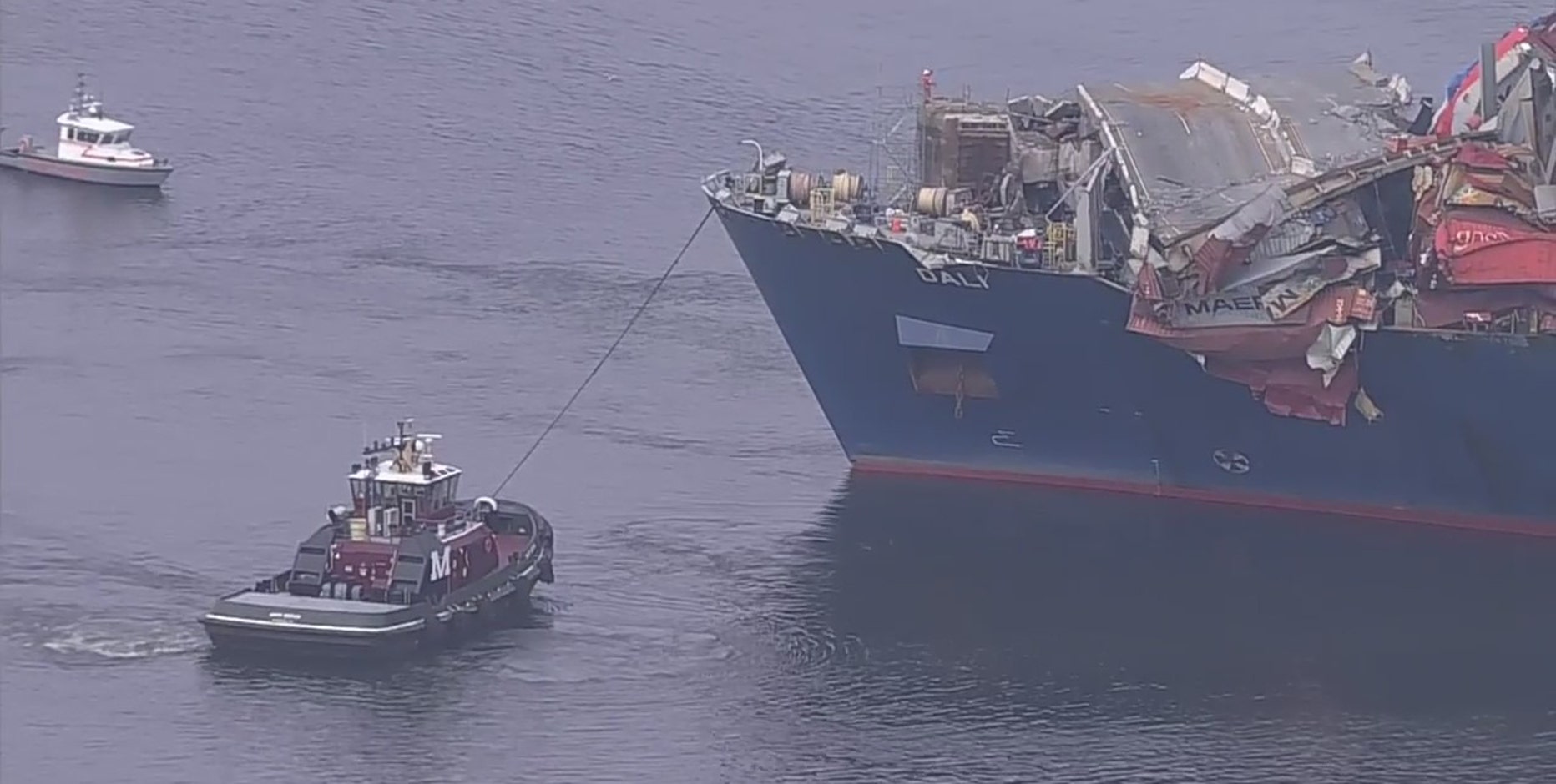 Baltimore Key Bridge collapse: Gov. Moore says work not done after removal of container ship