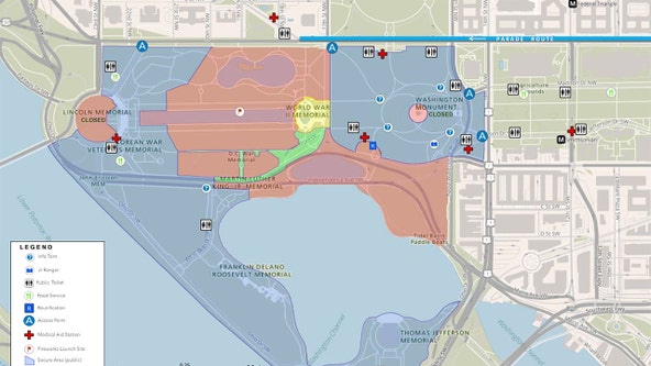 DC Fourth of July celebration road closures and parking restrictions