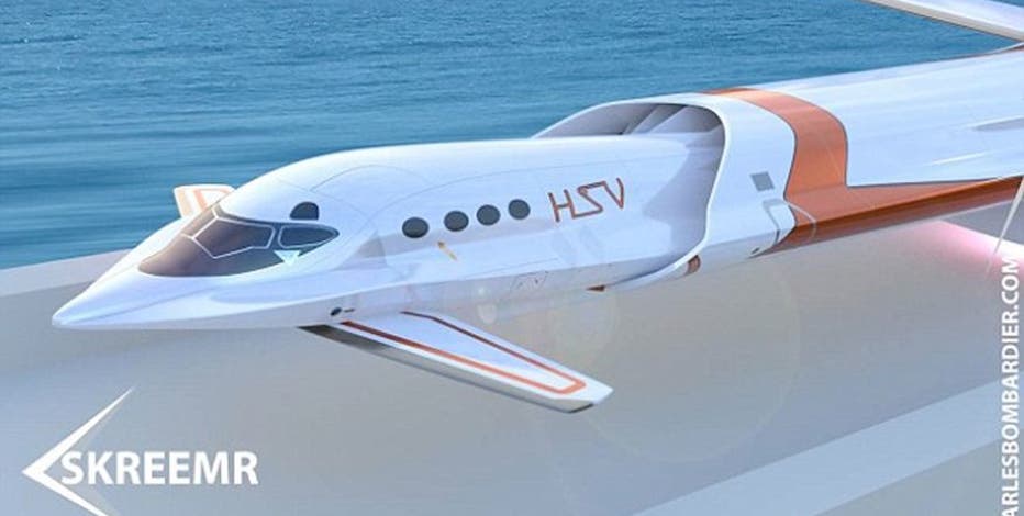 Supersonic jet promises travel from London to New York in half an hour