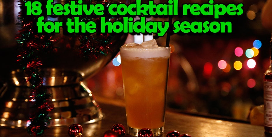 18 festive cocktail recipes for the holiday season
