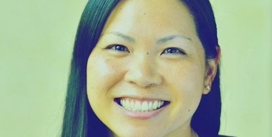 Michelle Go: Asian-Americans mark first anniversary of woman's killing in subway