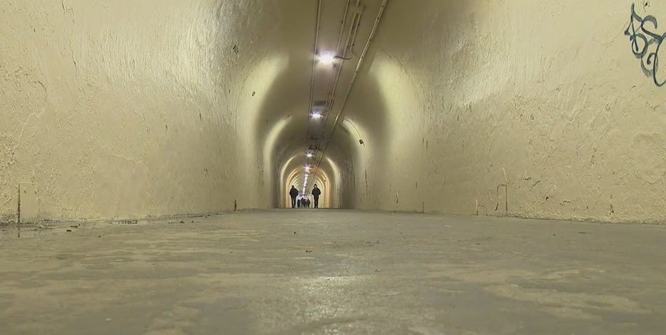 Controversy after graffiti inside Washington Heights tunnel painted over