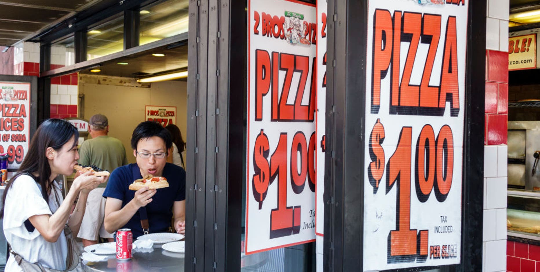 Dollar slice era comes to an end at NYC's 2 Bros. Pizza
