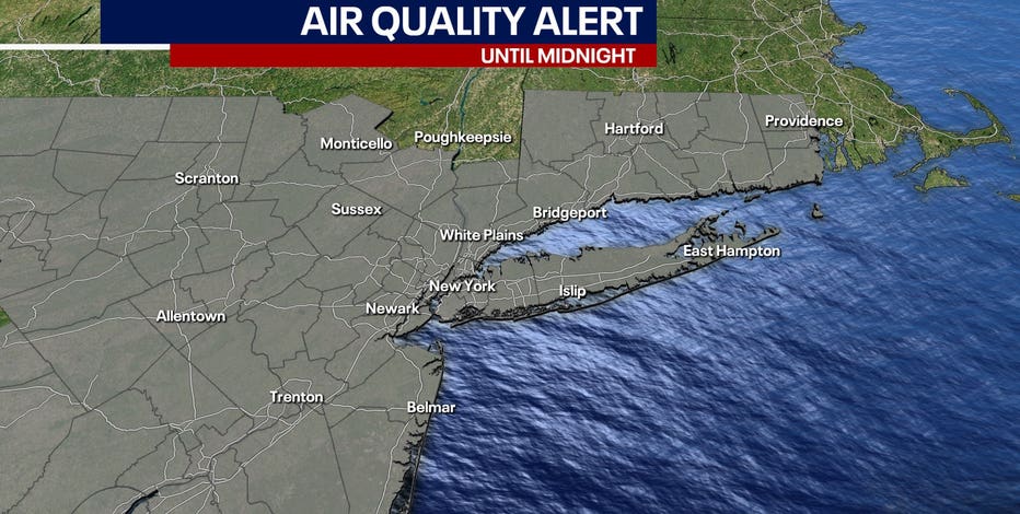 NYC air quality: Will the Canada wildfire smoke impact your weekend?