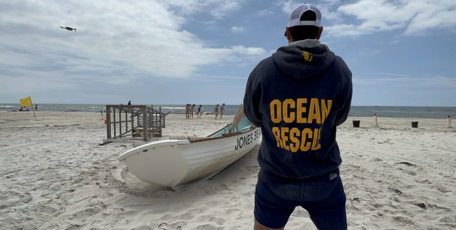 Shark sightings prompt Long Island to deploy drones for enhanced beach safety