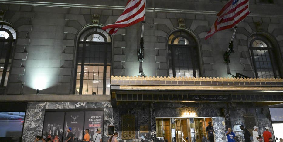 Roosevelt Hotel reaches full capacity as asylum seekers line up outside in Midtown