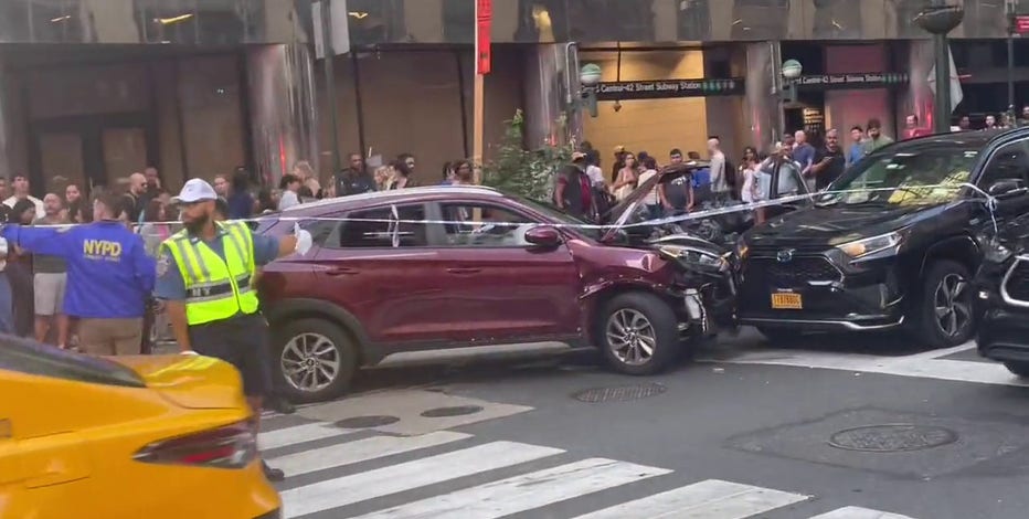 Multiple pedestrians struck by vehicle in Manhattan