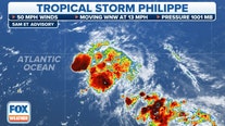 Tropical Storm Philippe remains disorganized, but Invest 91L expected to develop soon in Atlantic