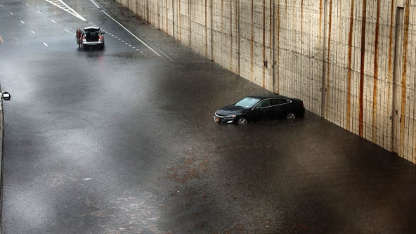 NYC weather: Heavy rain, flooding in Brooklyn impacting public transit